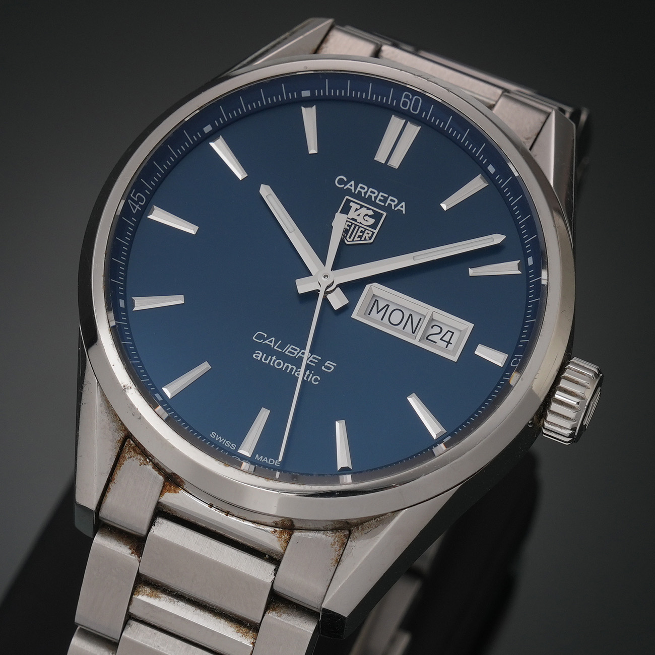 TAG HEUER(USED)태그호이어 까레라 데이데이트 WAR201E